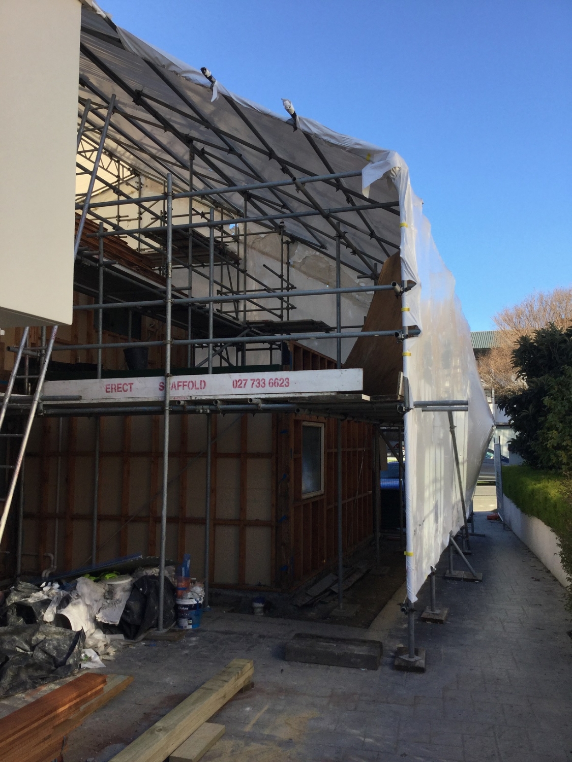 Shrink Wrap Christchurch. Shrink Wrap Building Wrap Christchurch